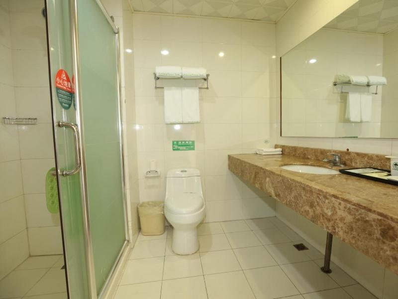 Greentree Inn Tianjin Wuqing Distric Bohai Market Bagian luar foto