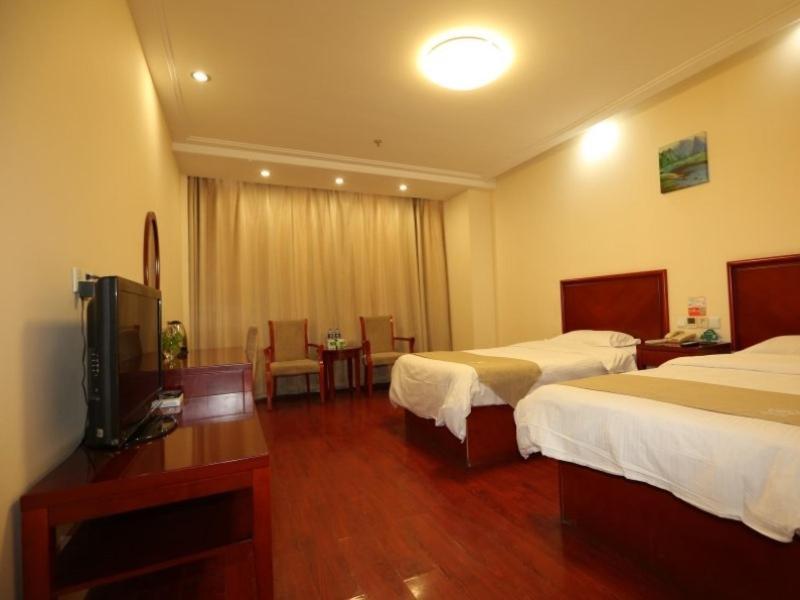 Greentree Inn Tianjin Wuqing Distric Bohai Market Bagian luar foto