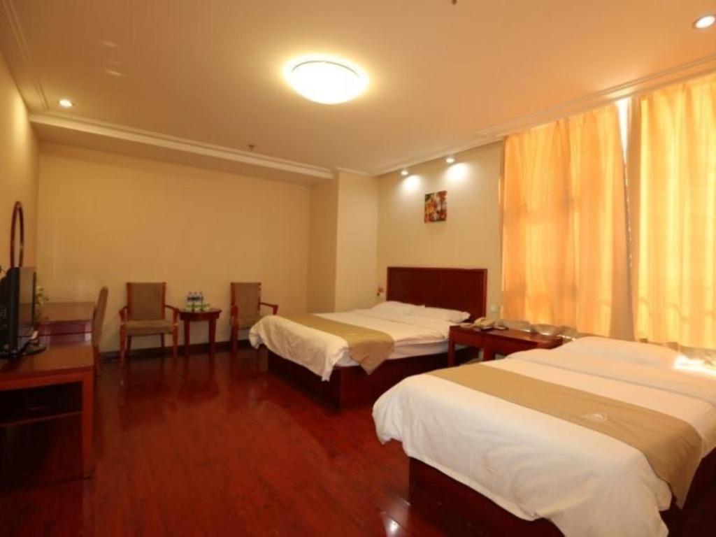Greentree Inn Tianjin Wuqing Distric Bohai Market Bagian luar foto