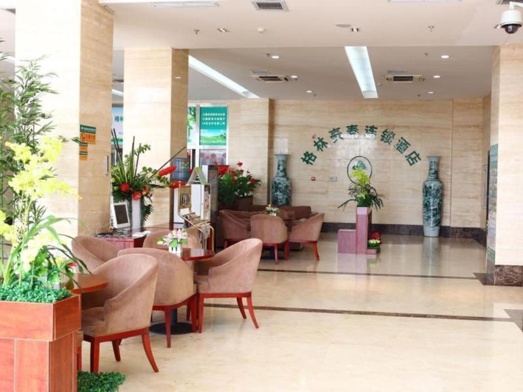 Greentree Inn Tianjin Wuqing Distric Bohai Market Bagian luar foto