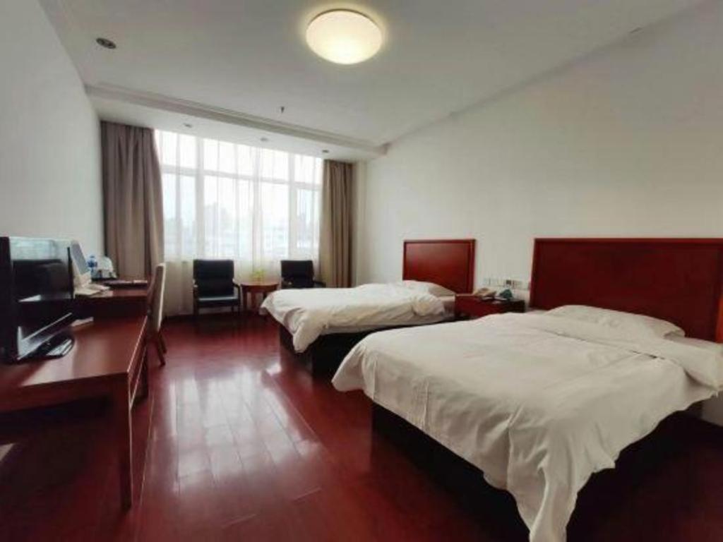 Greentree Inn Tianjin Wuqing Distric Bohai Market Bagian luar foto