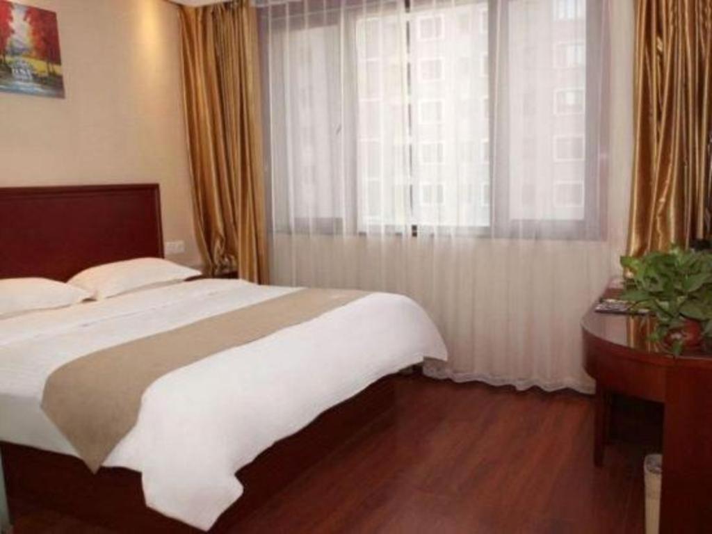 Greentree Inn Tianjin Wuqing Distric Bohai Market Bagian luar foto