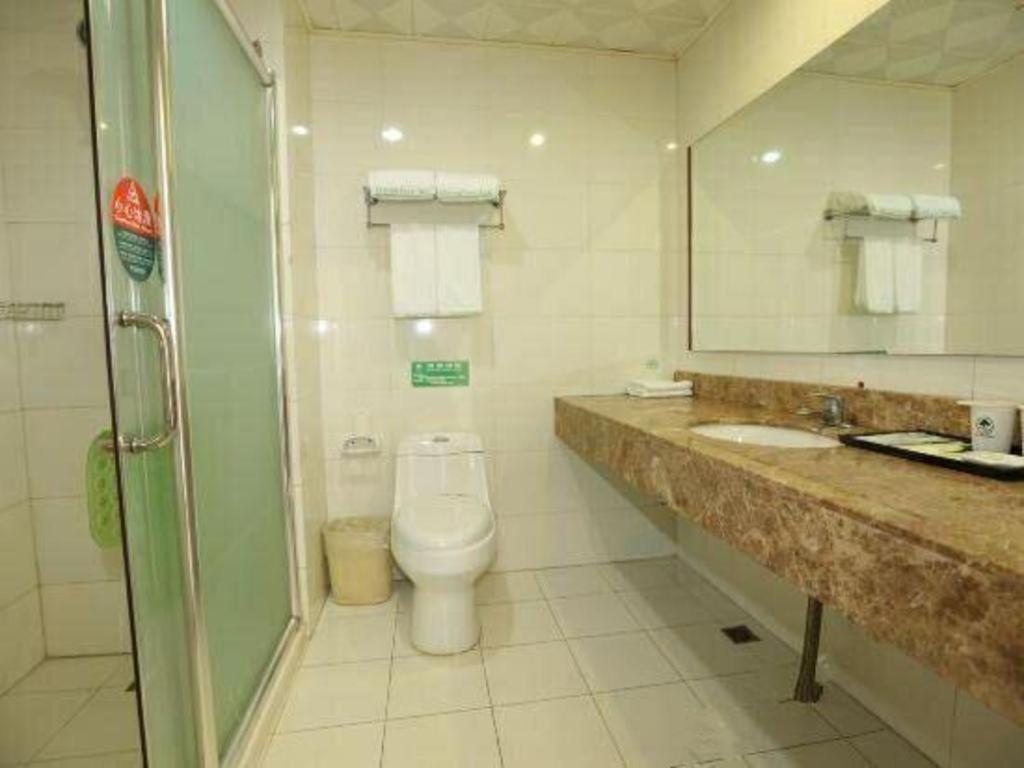 Greentree Inn Tianjin Wuqing Distric Bohai Market Bagian luar foto