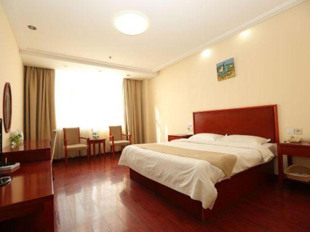 Greentree Inn Tianjin Wuqing Distric Bohai Market Bagian luar foto