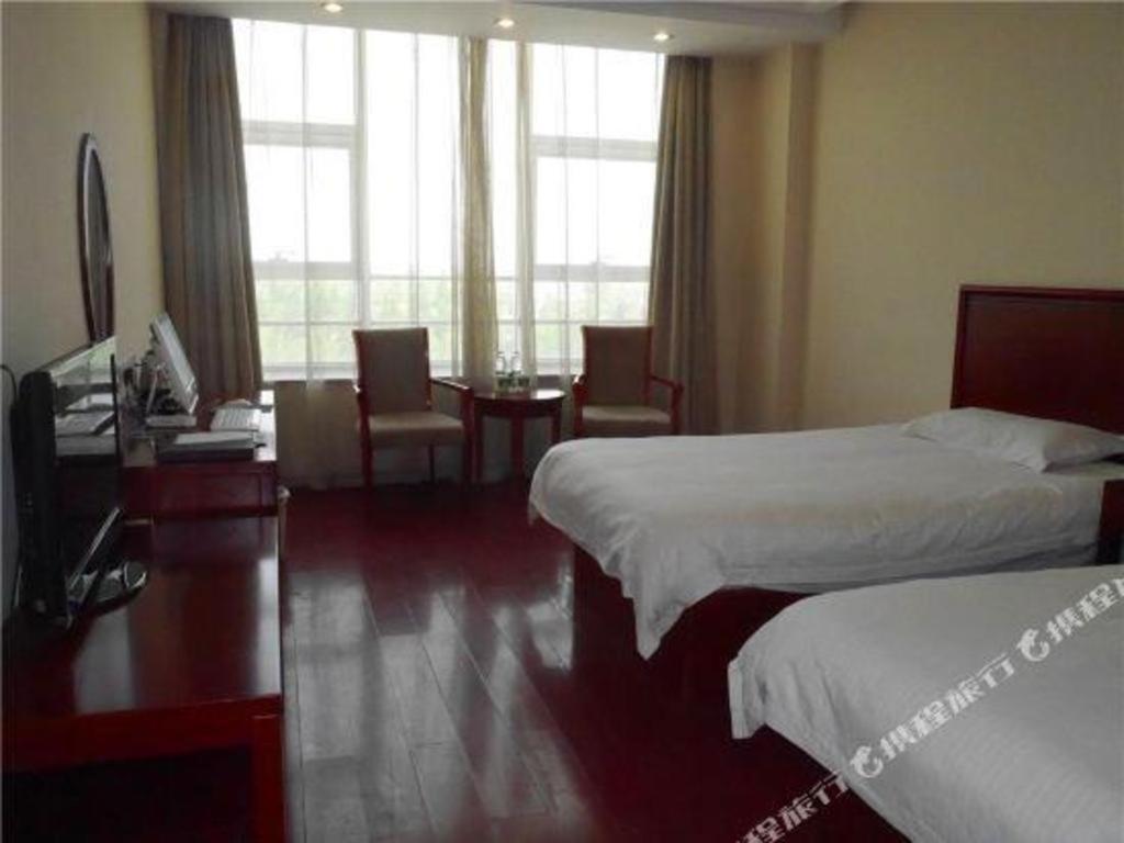Greentree Inn Tianjin Wuqing Distric Bohai Market Bagian luar foto