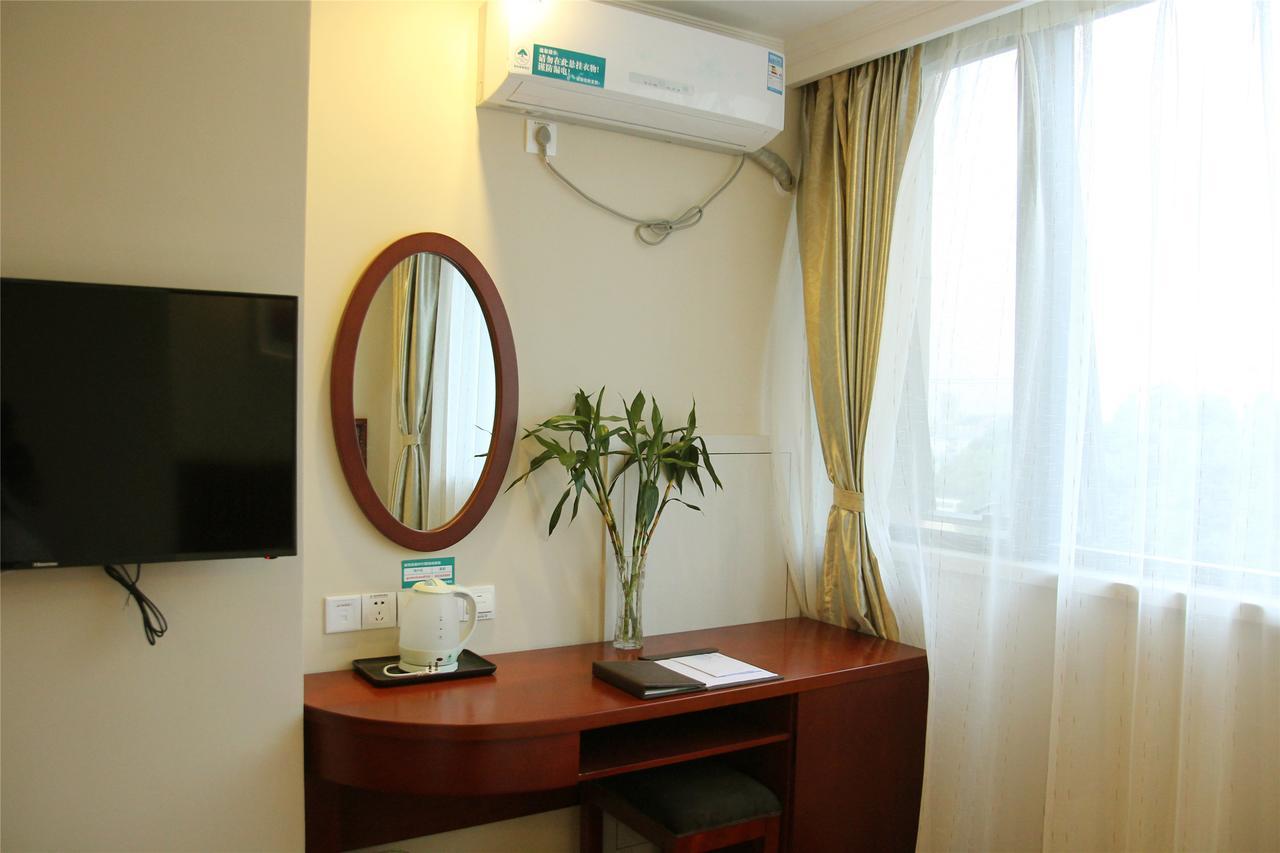 Greentree Inn Tianjin Wuqing Distric Bohai Market Bagian luar foto