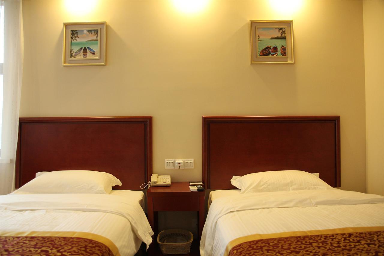 Greentree Inn Tianjin Wuqing Distric Bohai Market Bagian luar foto