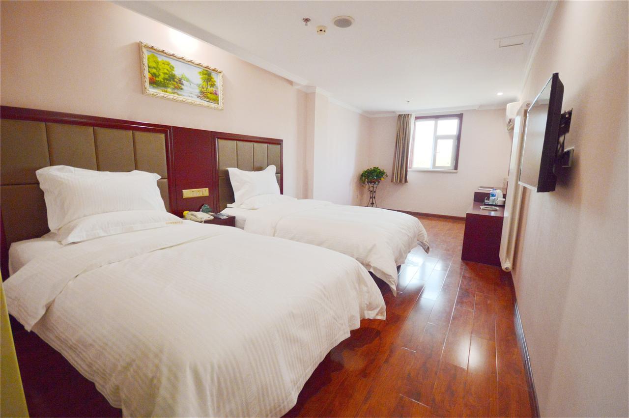 Greentree Inn Tianjin Wuqing Distric Bohai Market Bagian luar foto