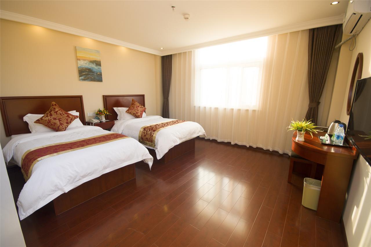Greentree Inn Tianjin Wuqing Distric Bohai Market Bagian luar foto
