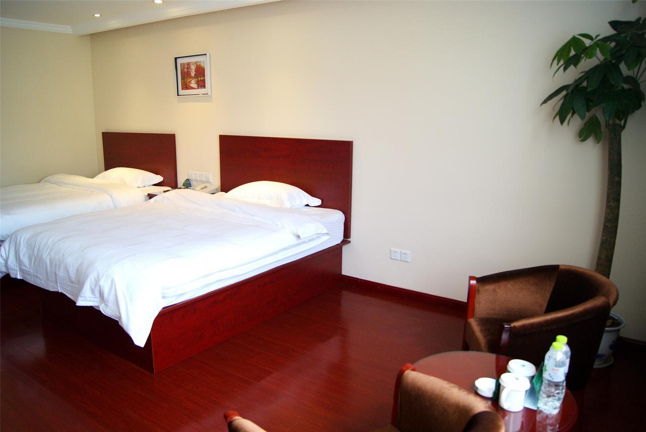 Greentree Inn Tianjin Wuqing Distric Bohai Market Bagian luar foto