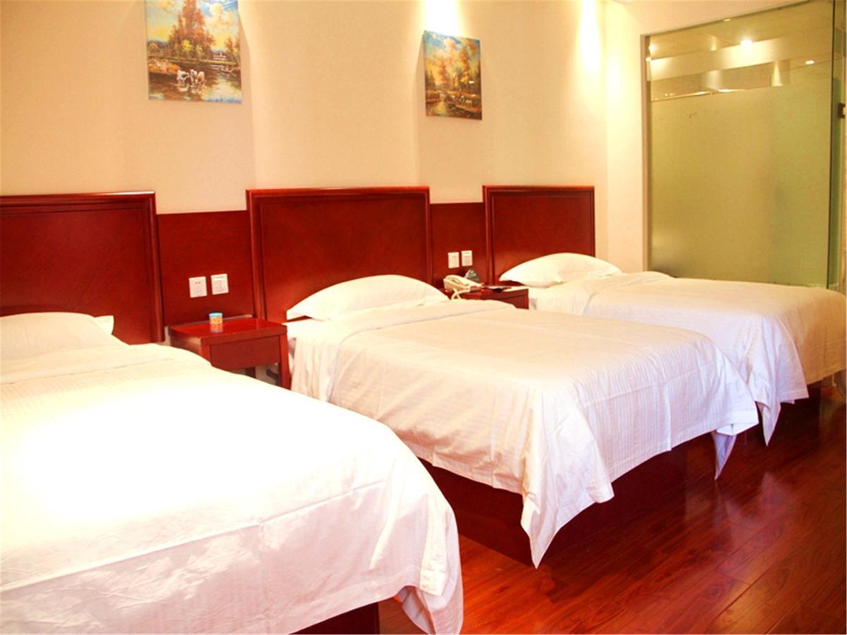 Greentree Inn Tianjin Wuqing Distric Bohai Market Bagian luar foto