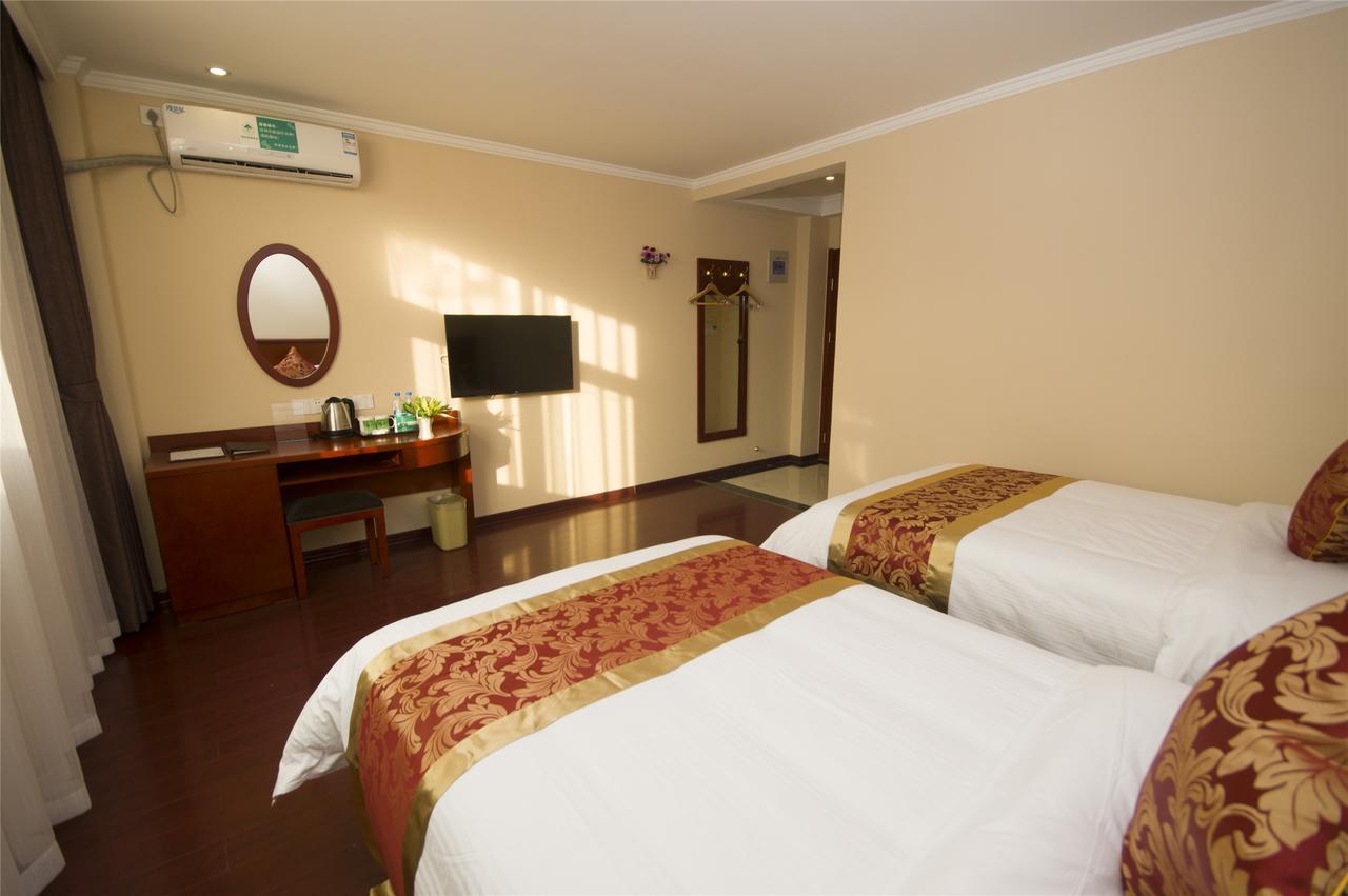 Greentree Inn Tianjin Wuqing Distric Bohai Market Bagian luar foto